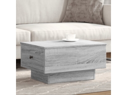 Vidaxl Mesa De Centro 60x45x31 Cm Derivados De Madeira Cinzento Sonoma