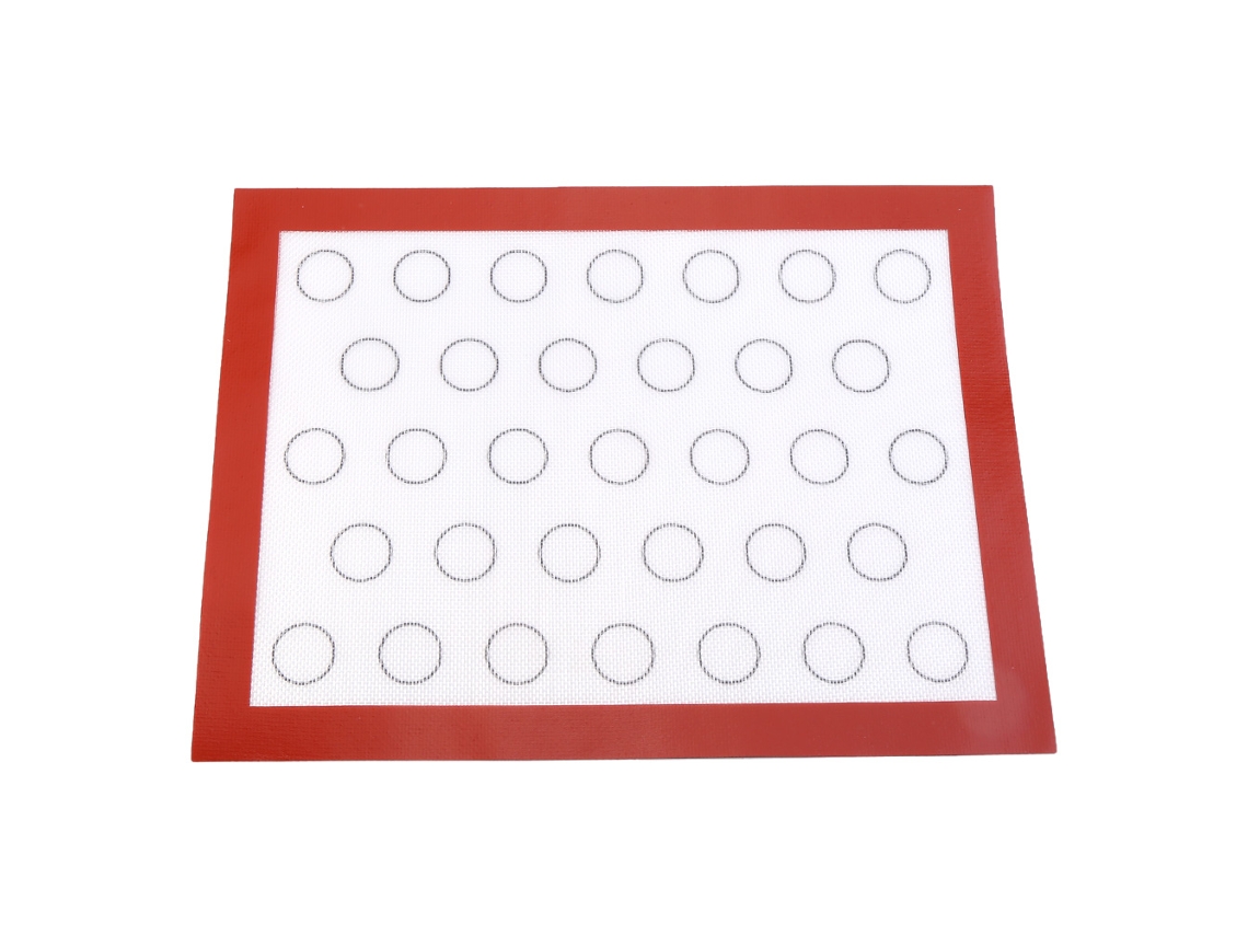 Tapete De Silicone Antiaderente Para Forno, Assadeira Para Bolos E Biscoitos, Assadeira Para Cozinha Aquaforge (vermelho)