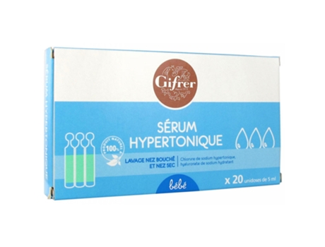 Soro Hipertônico 20 Doses Únicas de 5 Ml GIFRER