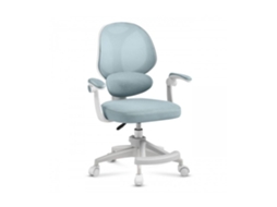 Cadeira de Escritório Infantil MARK ADLER Junior 4.5 Azul Ergonômica Braços Ajustáveis