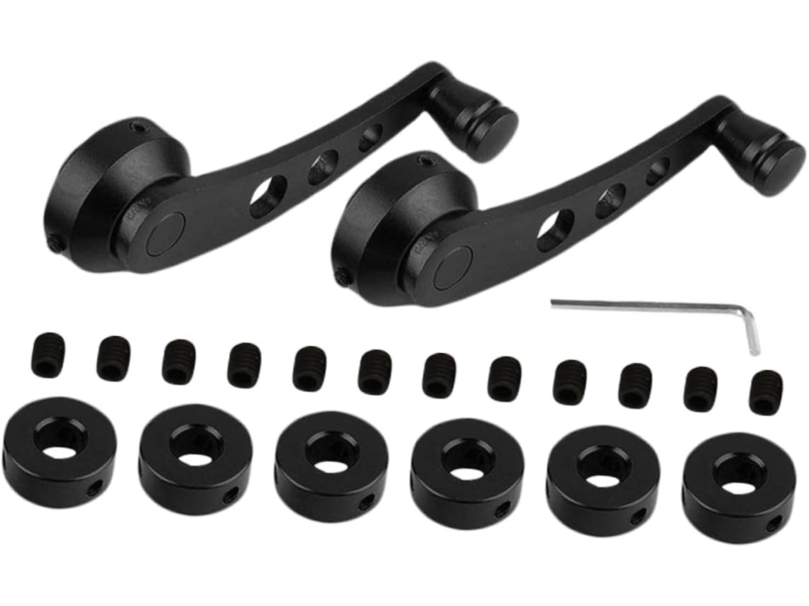 Conjunto De 4 Peças Manivelas Para Reguladores Janelas Internas,acessórios Carros,reposição.