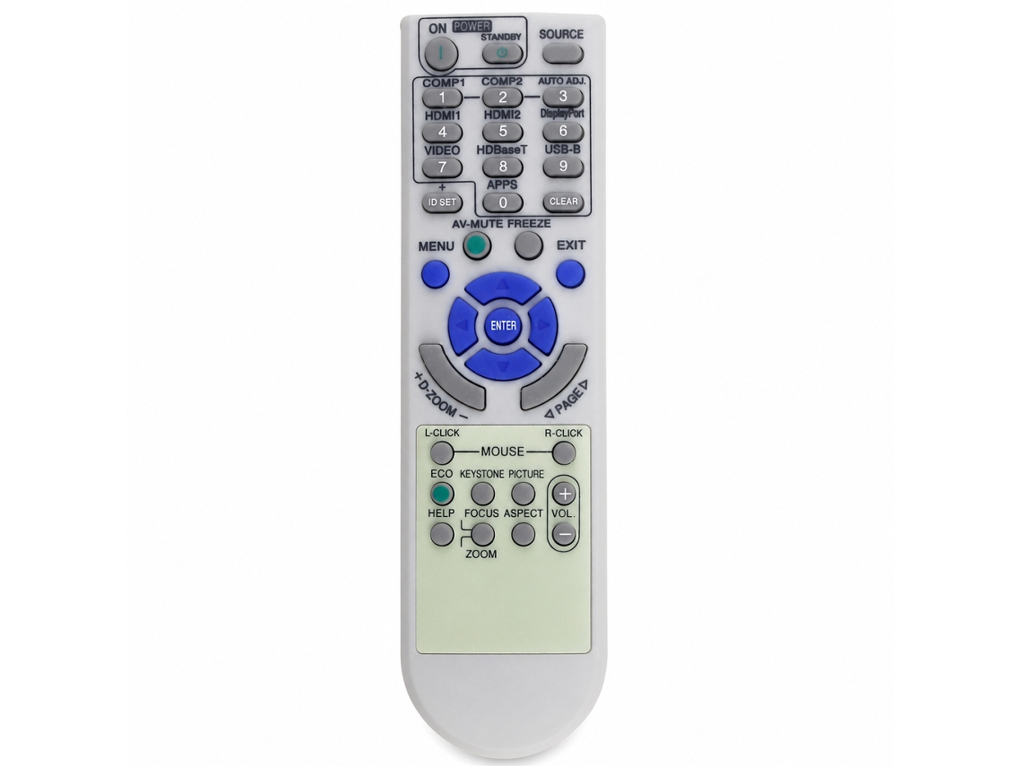 Comando À Distância Para Projetor Compatível Com Nec Rd-472e_zhd