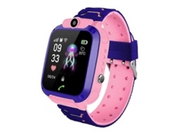 Relógio inteligente infantil com câmera, SIM, GSM, SOS, chamadas, telefone e jogos, relógios Ly Ebike para meninos e meninas