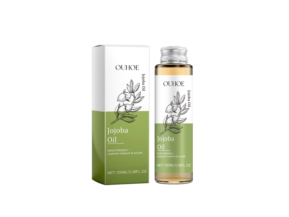 Óleo de Jojoba para Massagem, Clareamento e Nutrição, Pele Suave e Cabelo com Brilho Natural LAXISCREED