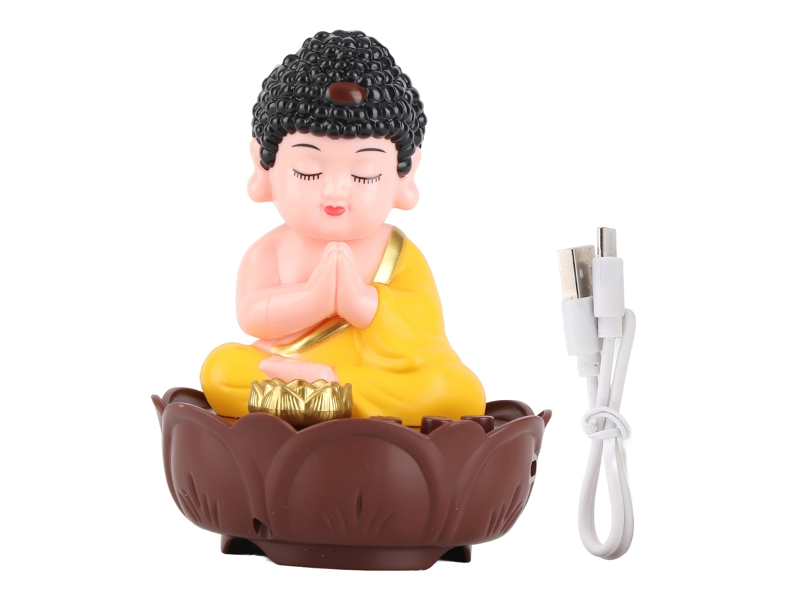 Figura de Buda Cantor LAXISCREED Carregamento Usb