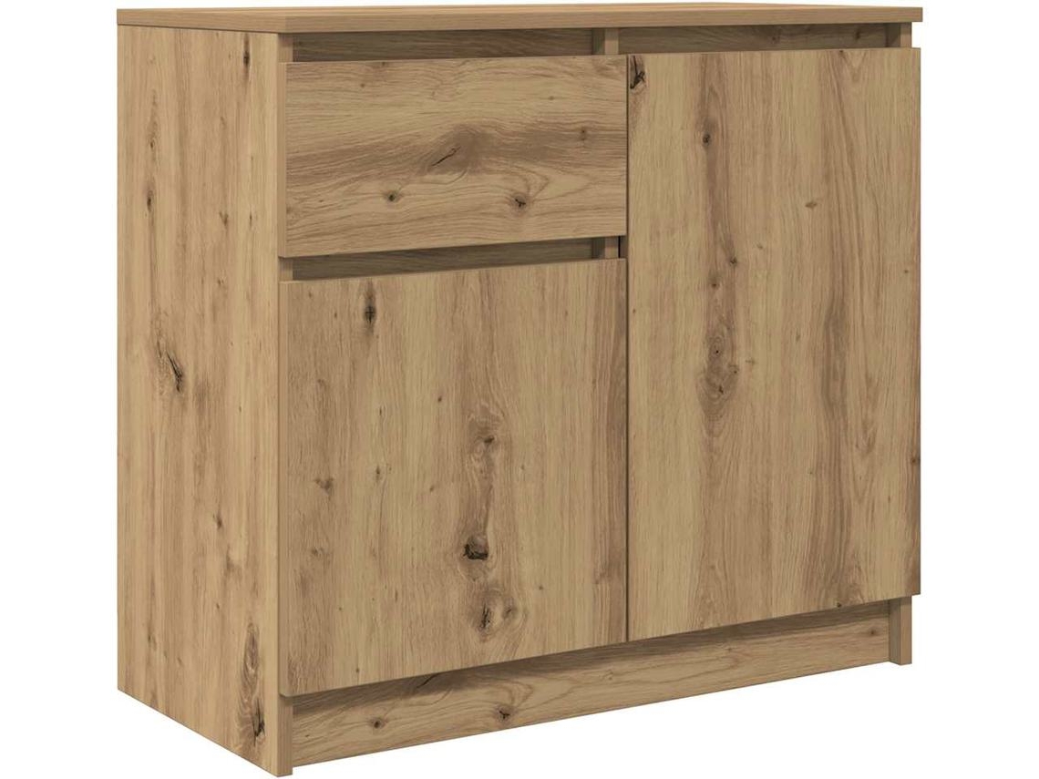 Sideboard, Sideboards Vidaxl Marrom Madeira Processada (n/a)