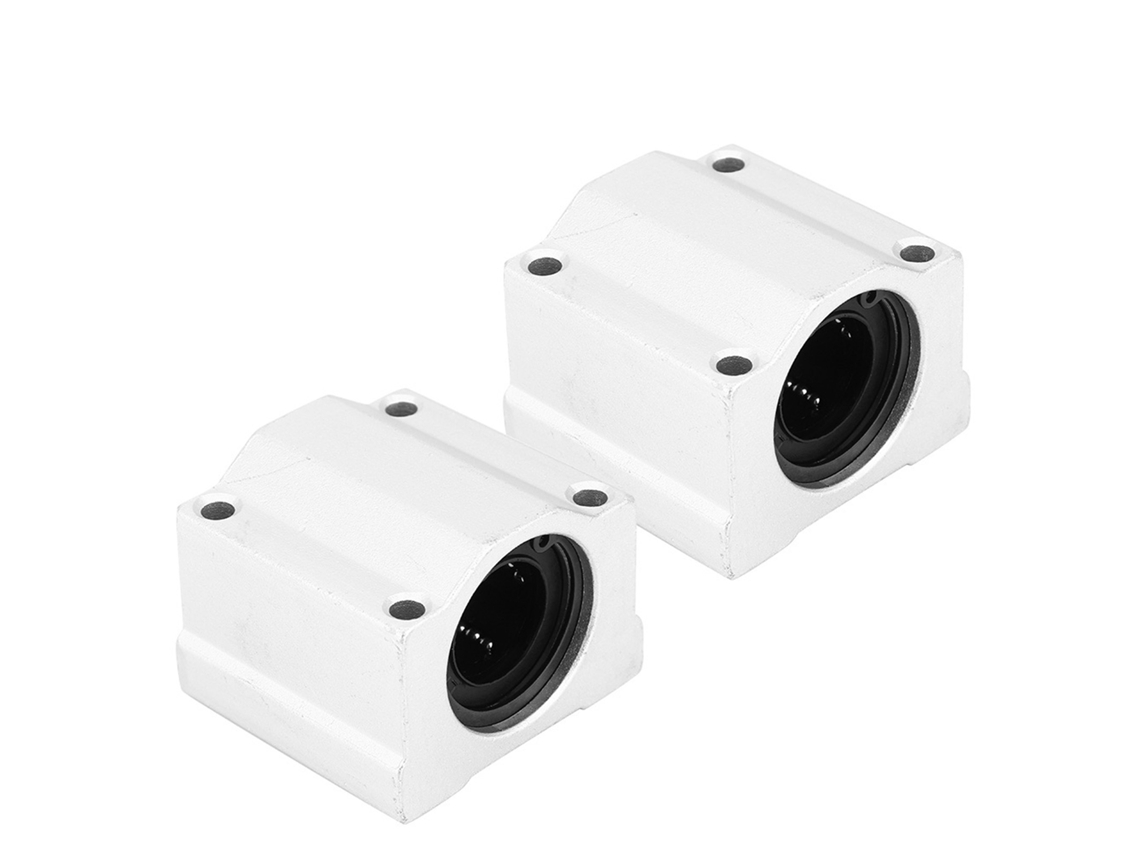 2pcs Bloco Deslizante Rolamento De Bola Linear Sc20uu 20mm Para Cnc, Alta Precisão E Durabilidade