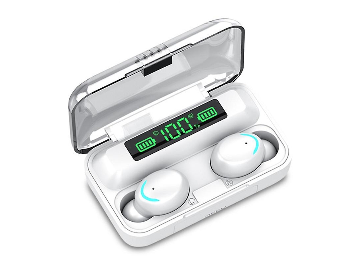 Fones De Ouvido Bluetooth Com Display Digital E Luz Led F9 5c Ly Ebike