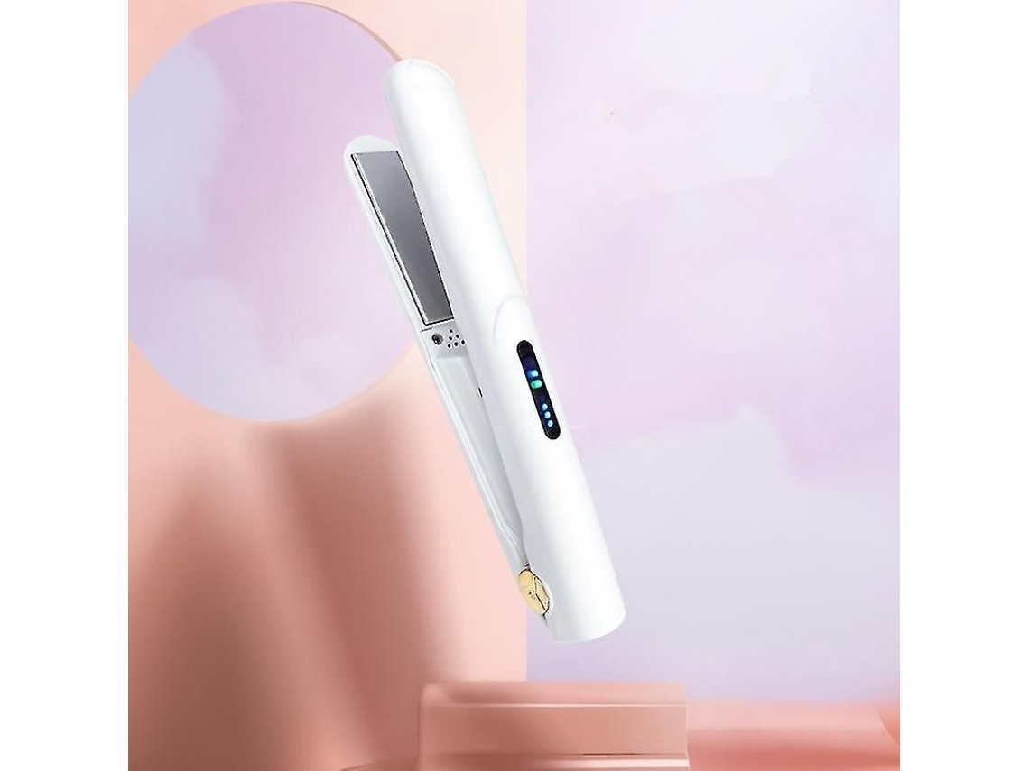 2026 plancha e Rizador de Cabelo Sem Fio 2 em 1, 2600 Mah, Mini para Viagens com 3 Temperaturas, Presente para Mulheres