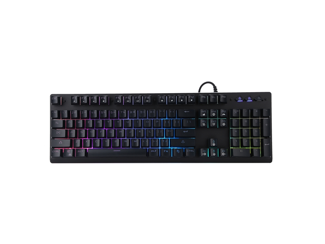 Teclado Gaming com Iluminação Rgb Usb LAXISCREED