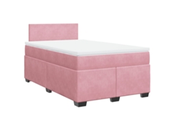 Box Spring Bed, Box Spring Beds Vidaxl Cor-de-rosa Veludo (120 X 190 Cm)
