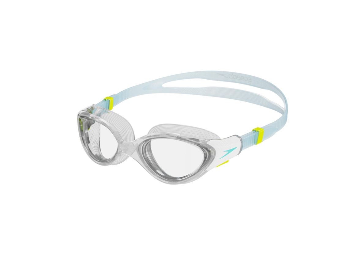 Óculos de Natação Biofuse 2, 0 Feminino, Tamanho Único, Lentes Transparentes e Azuis AQUAFORGE
