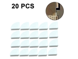 Protetores De Canto Slim Edge Protetores De Canto Protetores De Canto Branco 20 Peças Slowmoose
