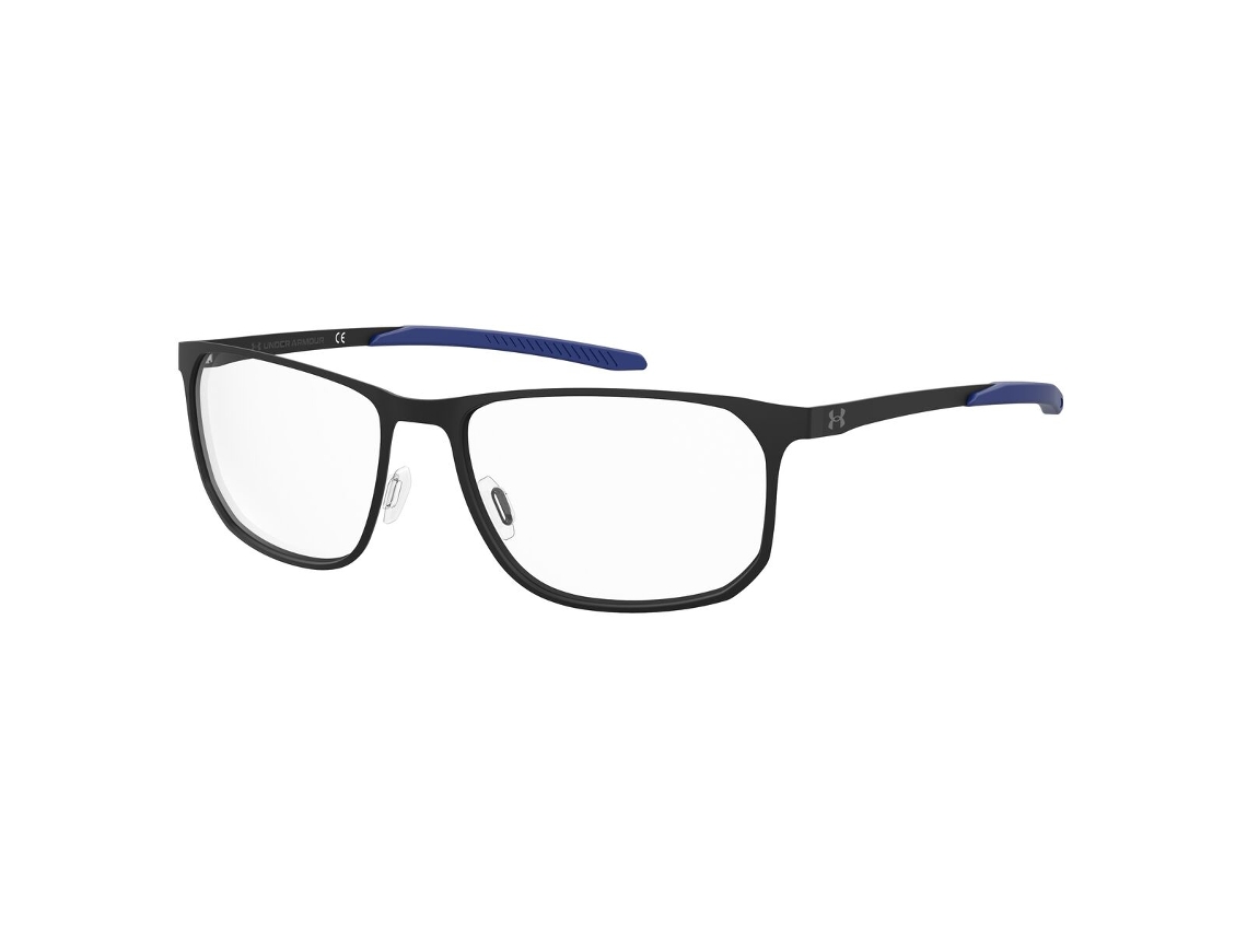 Armação de óculos de grau Under Armour UA-5029-G-0VKF817 masculina (preta - metal - 140 mm - Ø 58 mm)
