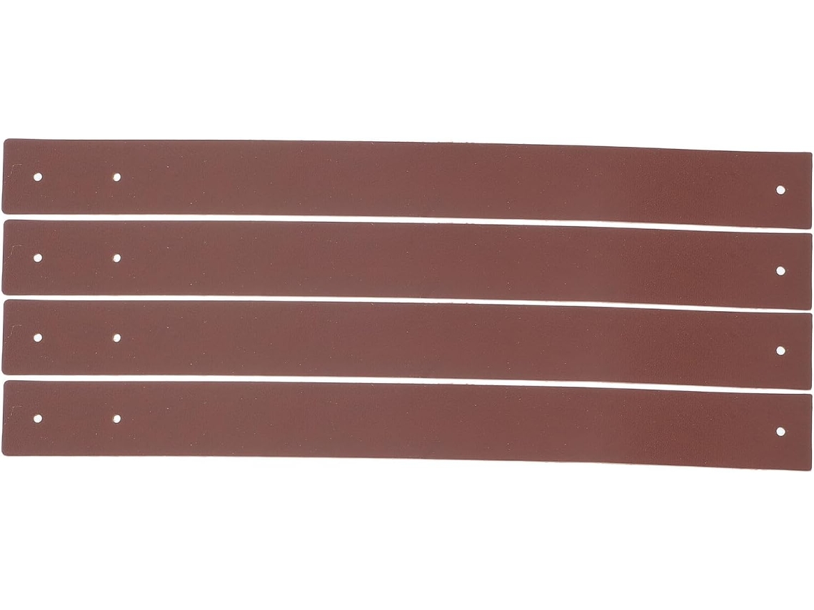 Toyandona Conjunto De 4 Peças Suporte Toalha Parede Em Couro Com Ganchos Pu Para Decoração Banheiro, Cozinha E Quarto