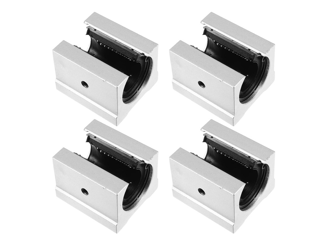Bloco Deslizante De Aço Com Rolamento Linear Ultechnovo Sbr20uu 20mm Para Movimento Silencioso E Alta Capacidade Carga