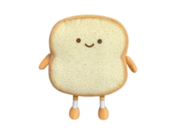 Ats almohada de Pan Toast Rebanado Suave de Peluche Decoración Hogar Muñeco de Pan Juguete Regalo Original para Niños Y Adultos