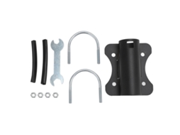 Aetheria adaptador de Montagem de Poste para Starlink V2 Antena Parabólica Aço Inoxidável U Bolt Clamp Bracket