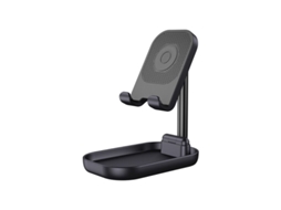 Suporte Dobrável E Telescópico Para Celular (ws1 Charm Azul Noite, Sem Carregador Sem Fio)