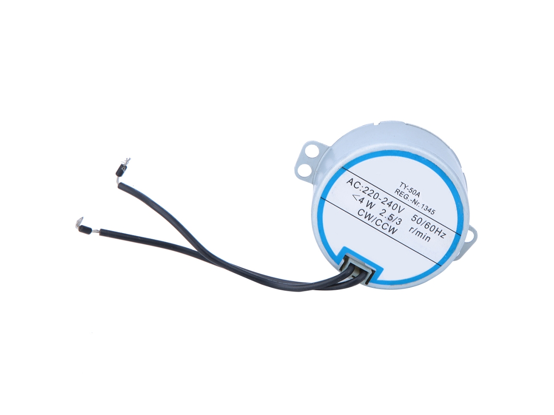 Motor Sincrono De Controle Remoto Ty-50a Para Ventilador De Cabeça Móvel 220-240v De Alta Qualidade