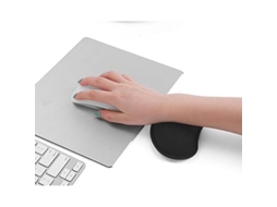 2026 suporte de Pulso Ergonômico de Espuma de Memória para Teclado e Mouse Preto