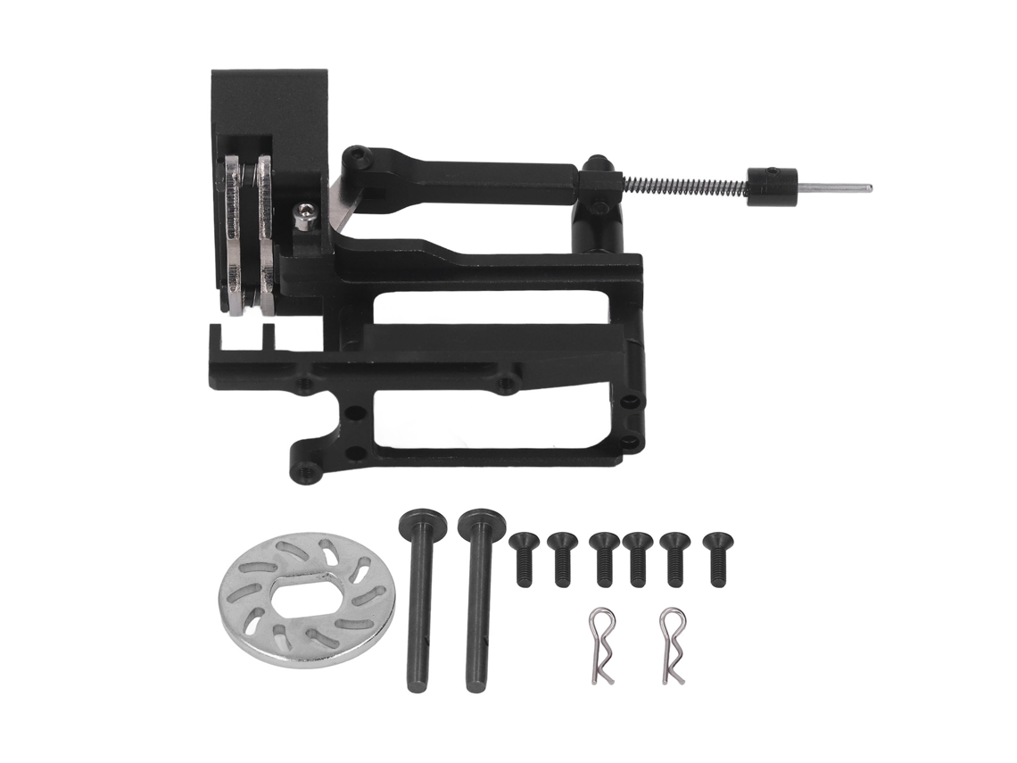 Mali módulo de Freio de Mão em Liga de Alumínio Rc Ar311025 para Carros Arrma Série 1/7 1/8 Preto