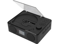 Leitor Cd Portátil Annadue Com Alto-falantes, De Bluetooth Recarregável Com Estéreo, Controle Remoto
