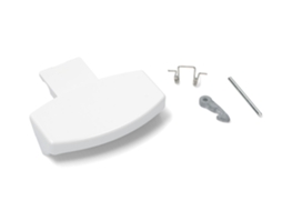 Kit de Puxador de Porta Branco para Máquina de Lavar Roupa Indesit C00259035 Máquina de Lavar Roupa Dhl019id