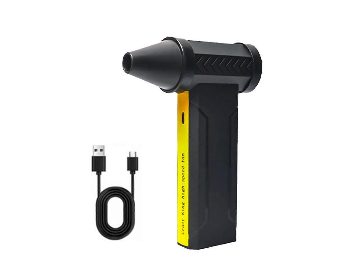 Ventilador Elétrico Turbo Jet de 160.000 Rpm com Motor Sem Escovas, Ventilador Turbo Violent e Recarregável Via Usb BRILVIBERA