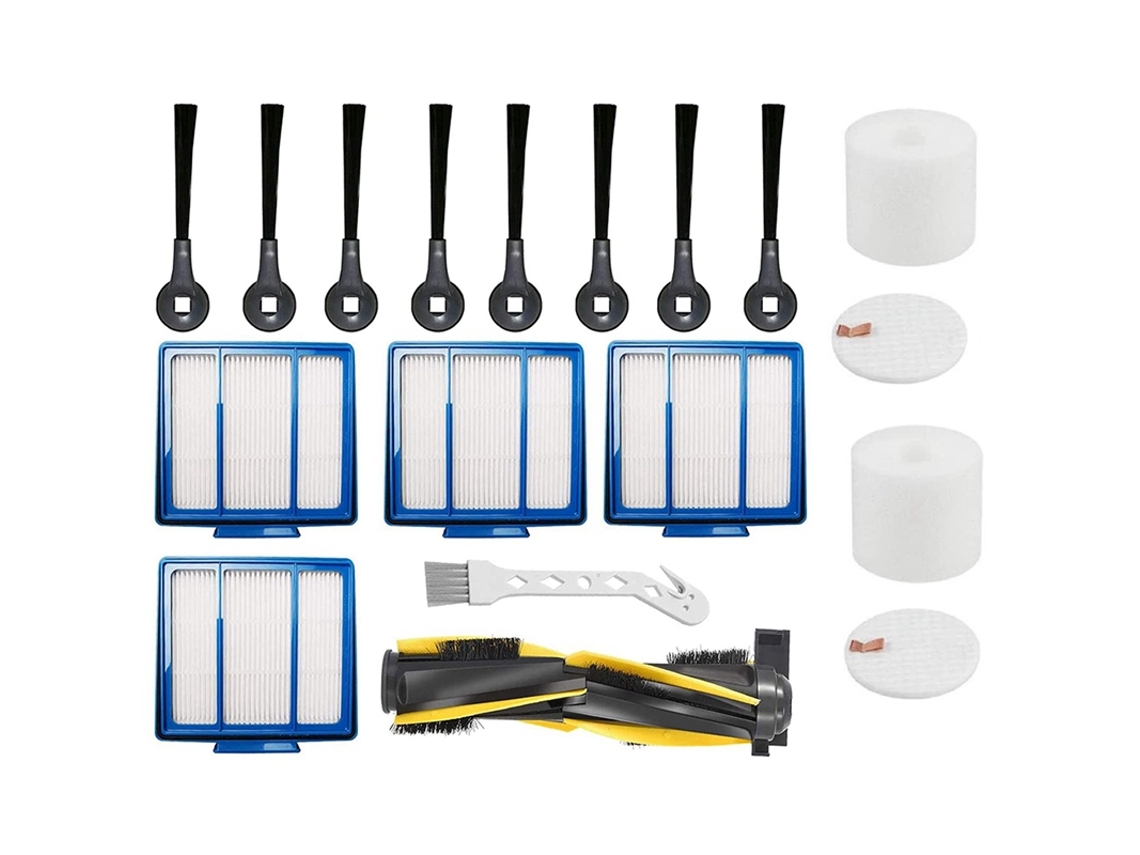 Peças de reposição para kit de aspirador de pó robô Shark Iq R101Ae (Rv1001Ae), Iq R101 (Rv1001)