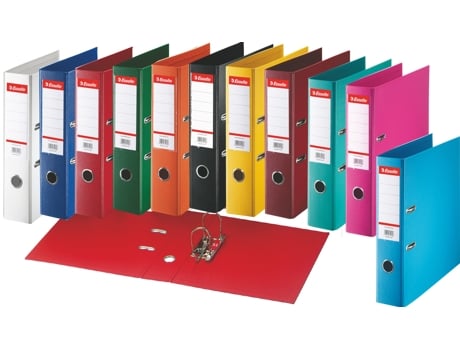 Pasta Plástica ESSELTE Padrão Din A4 75 Mm Amarelo