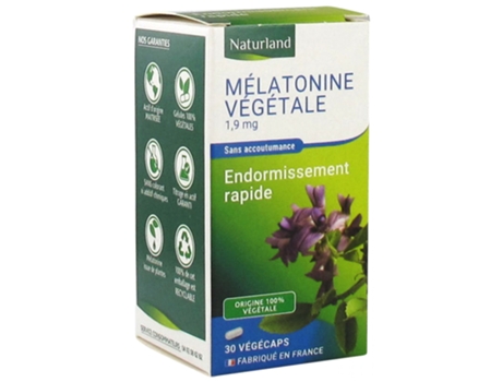Melatonina Vegetal 30 Vegcaps NATURLAND