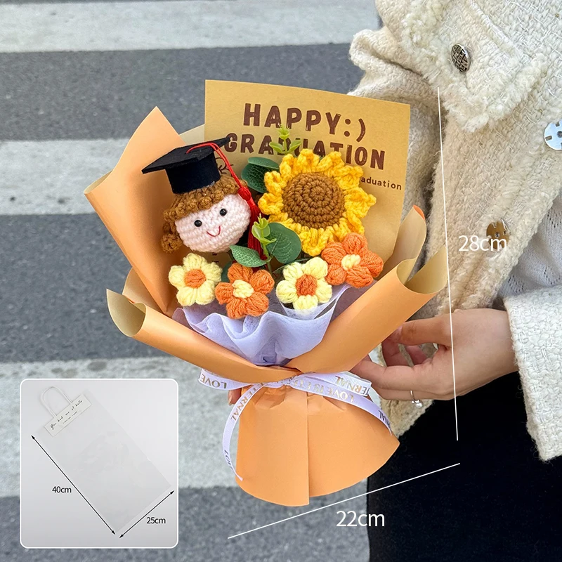 Buquês Feitos À Mão, Presentes De Flores Para Formatura, Buquês Prontos.