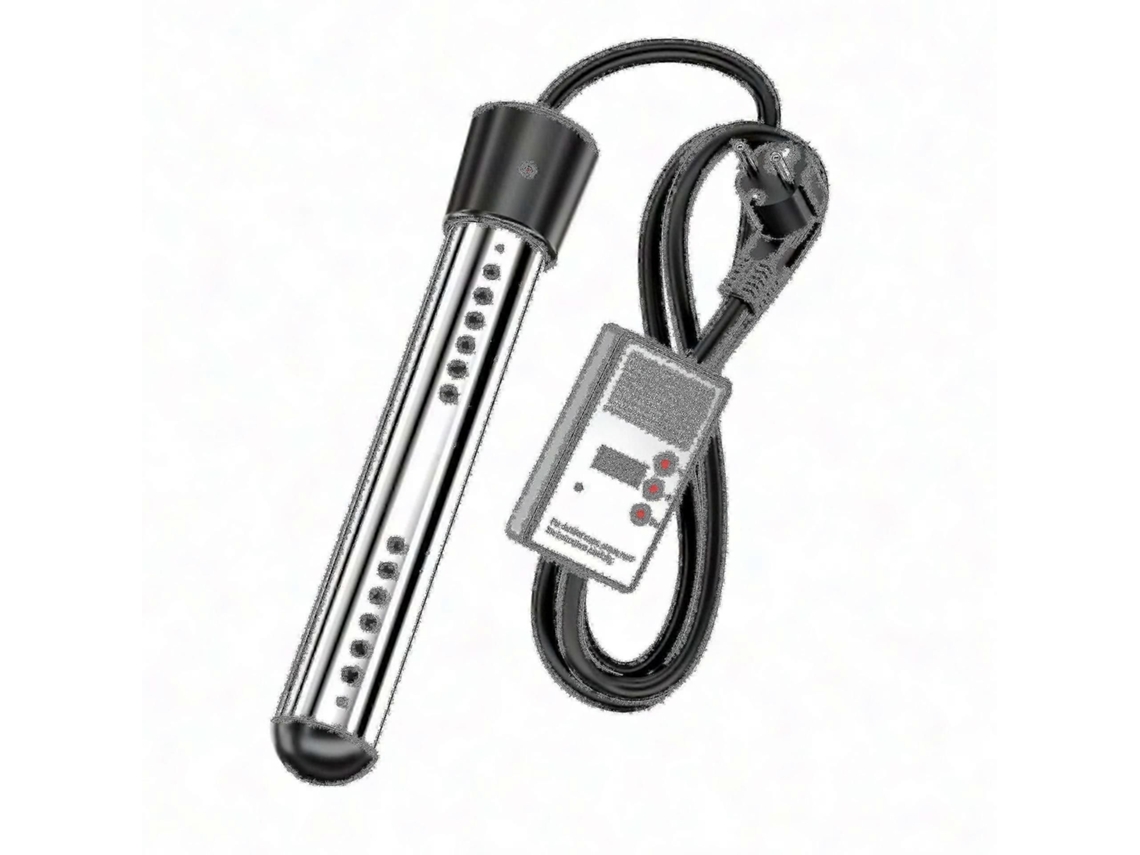 Aquecedor Elétrico Submersível de 3000 W para Piscina com Resistência Rápida GOKOCO