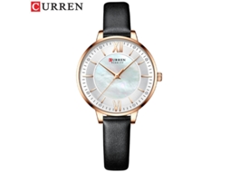 Relógio FEMININO de Quartzo com Diamantes MDUG Moderno e Elegante