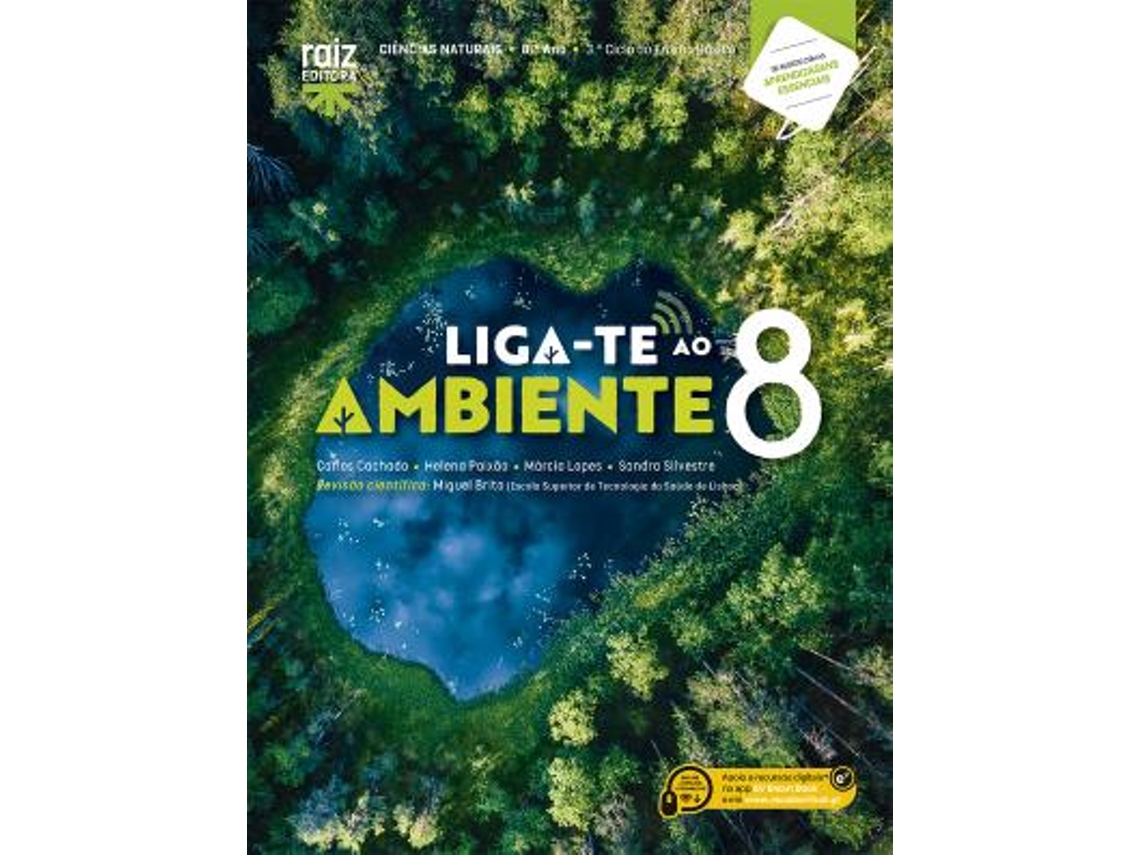 Liga-te Ao Ambiente 8  - Ciências Naturais - 8.º Ano Manual 2026