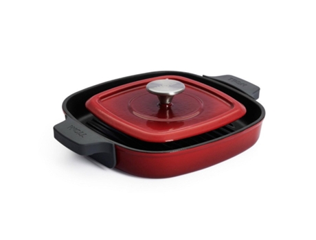 Grelhador em Ferro Fundido WOLL Tamanho: 28 X 28 Cm