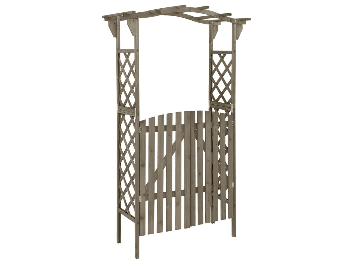 Pergola, Pergolas Vidaxl Cinzeto Madeira (n/a)