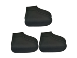 Conjunto De 3 Capas De Silicone Antiderrapantes Para Sapatos, Ideais Para Dias Chuvosos E Atividades.