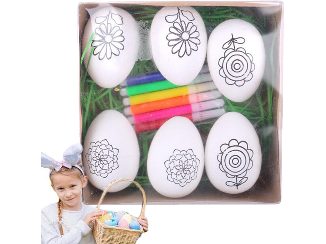 Kit Para Pintar Ovos De Páscoa, Kit Para Tingir Ovos, Conjunto De Arte