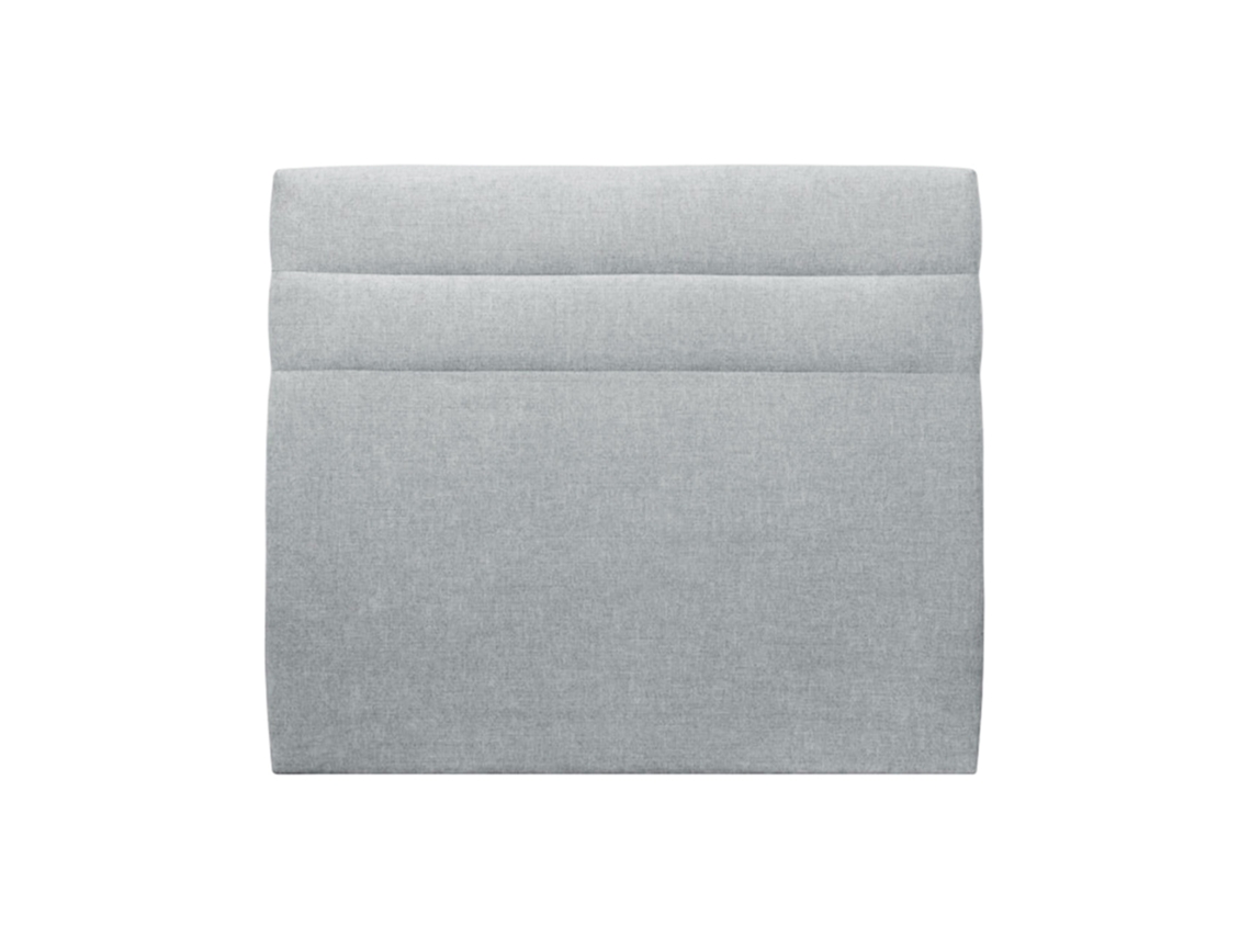 Cabeceira De Cama 2 Linhas Tribu  Cement  120 X 150 Cm Altura 120 Cm Indream