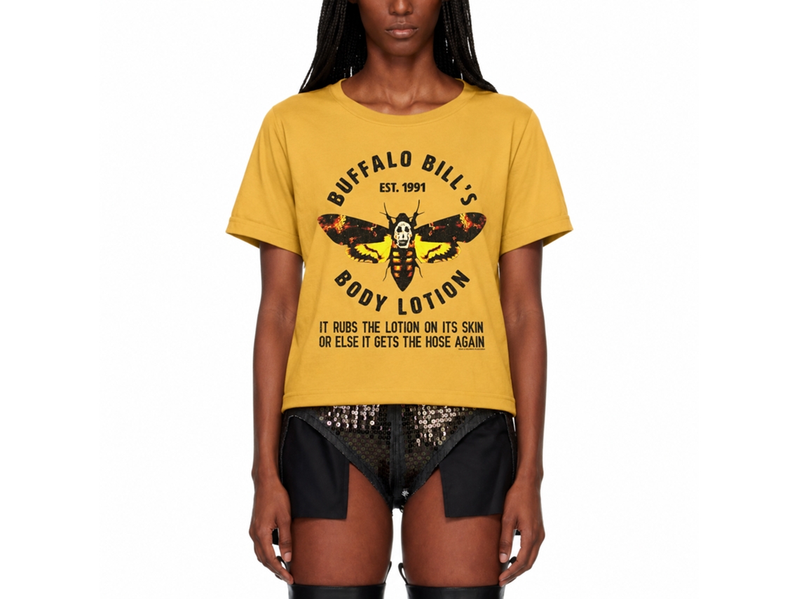 Rockinstone Silence Of The Lambs Movie Bills Body Lotion Solid Ginger Adult T-shirt Size:xl