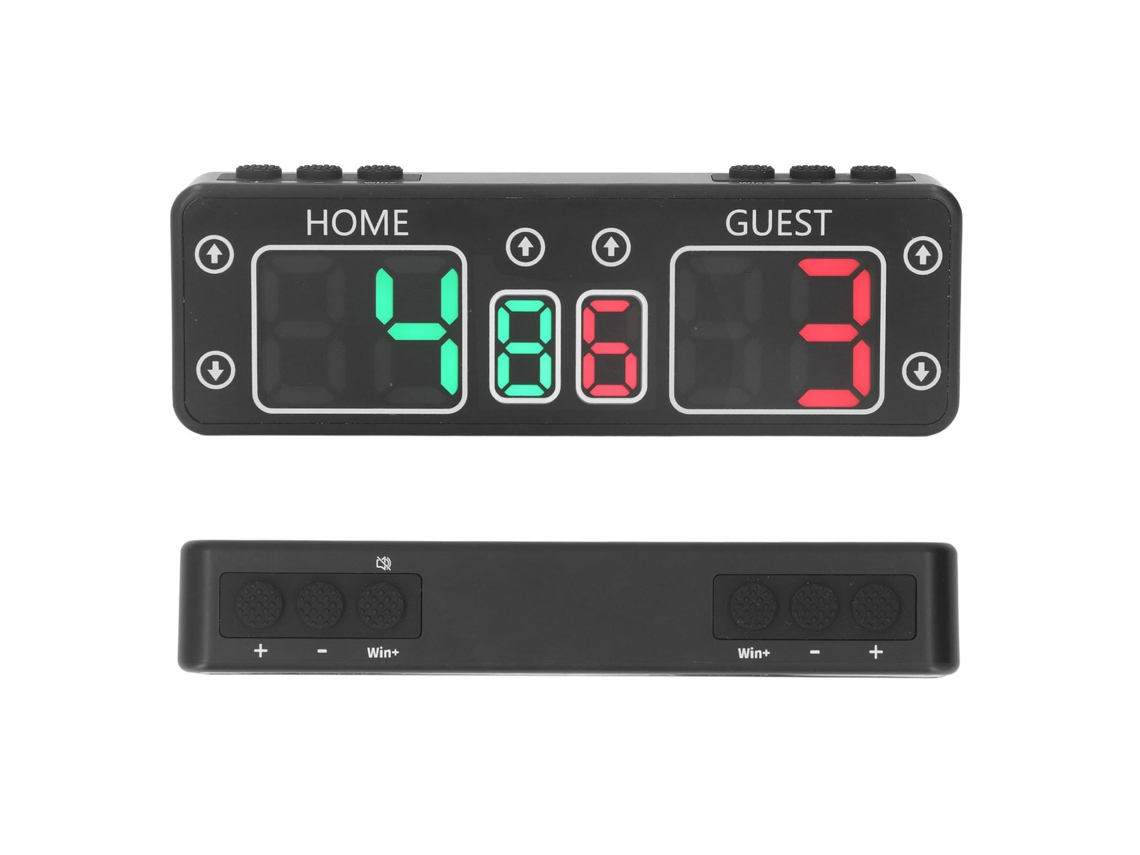 Placar Digital Led Portátil 6 Dígitos com Contagem Regressiva
