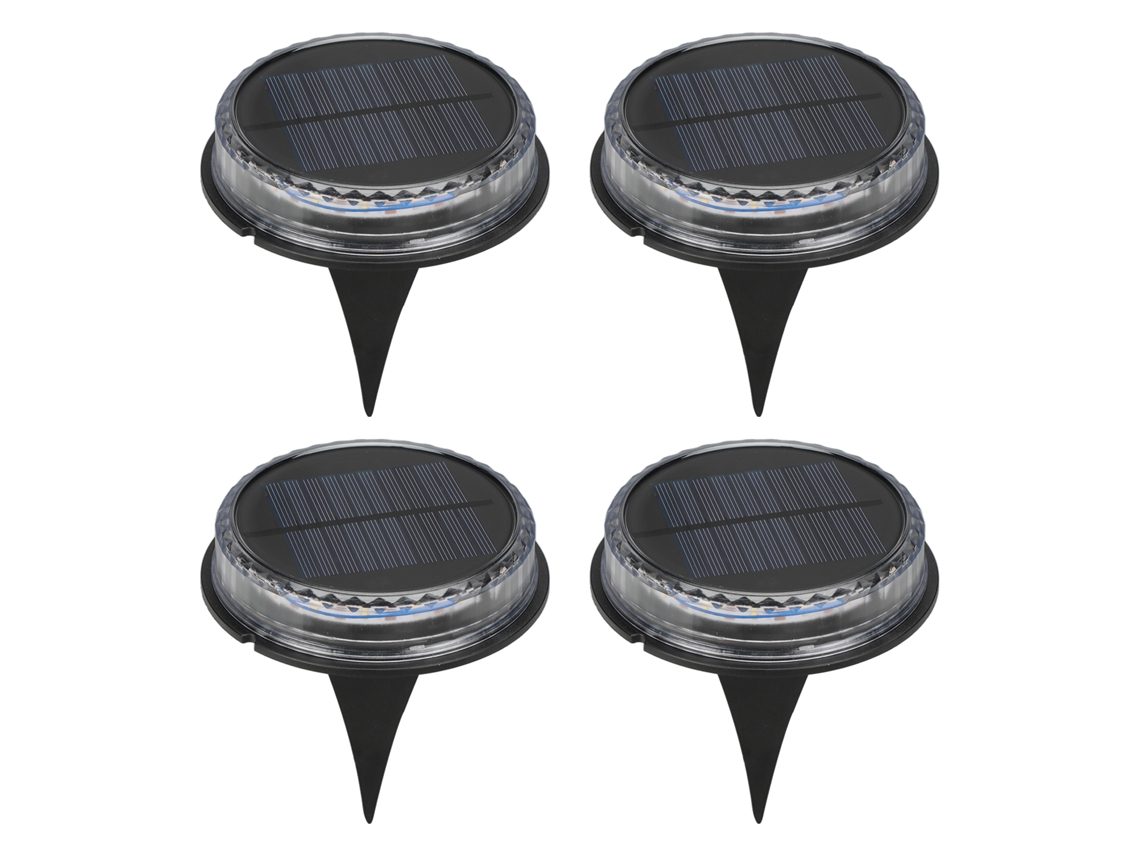 Conjunto de 2 luminárias solares de parede com sensor de movimento, pretas AQUAFORGE
