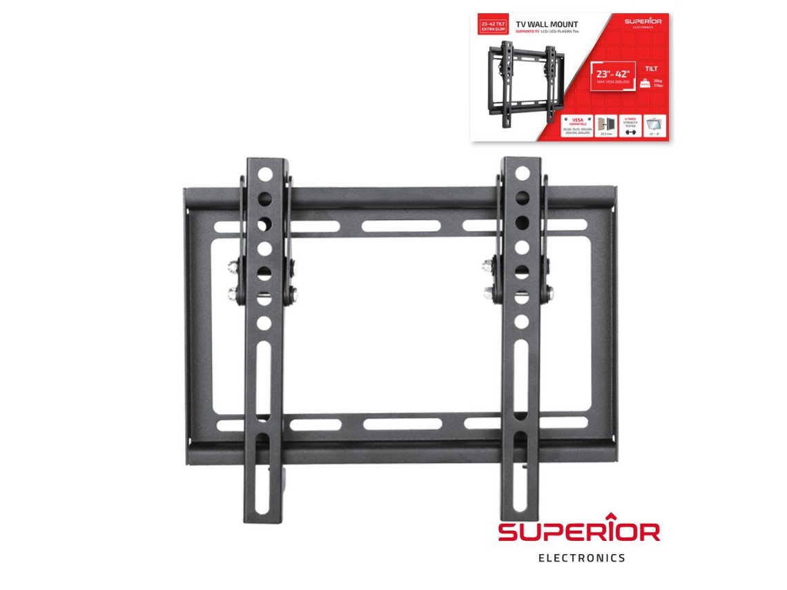 Suporte Lcd/led 23/42" Tilt Extra Slim Vesa 200/200 35kg