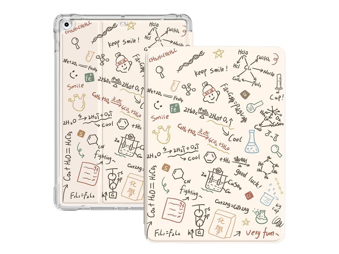 Capa Para Ipad De 11ª Geração (a16) De 11 Polegadas, Estrutura Flexível Em Tpu, Airbag Anti-queda. Fórmula Química. Siurn
