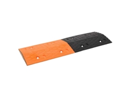 Vidaxl Lomba Redutora De Velocidade 97x32,5x4cm Borracha Preto/amarelo
