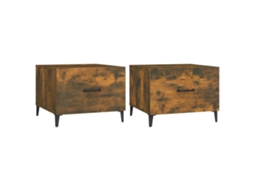 Coffee Table, Coffee Tables Vidaxl Marrom Madeira Processada (n/a)