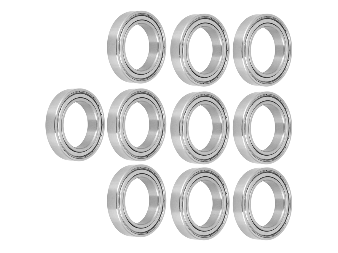 Laxiscreed Pack De 10 Rolamentos De Alta Velocidade Em Aço Inoxidável Para Patins Em Linha