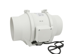 Laxiscreed Ventilador De Duto 6'' Com Velocidade Ajustável E Visualizador De Temperatura